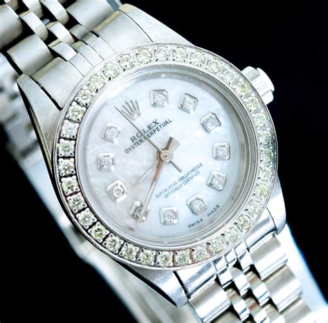 rolex oyde juster|rolex oyster diamond set.